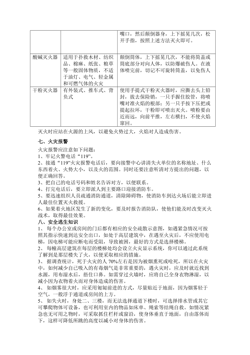 员工消防安全培训记录.doc_第3页