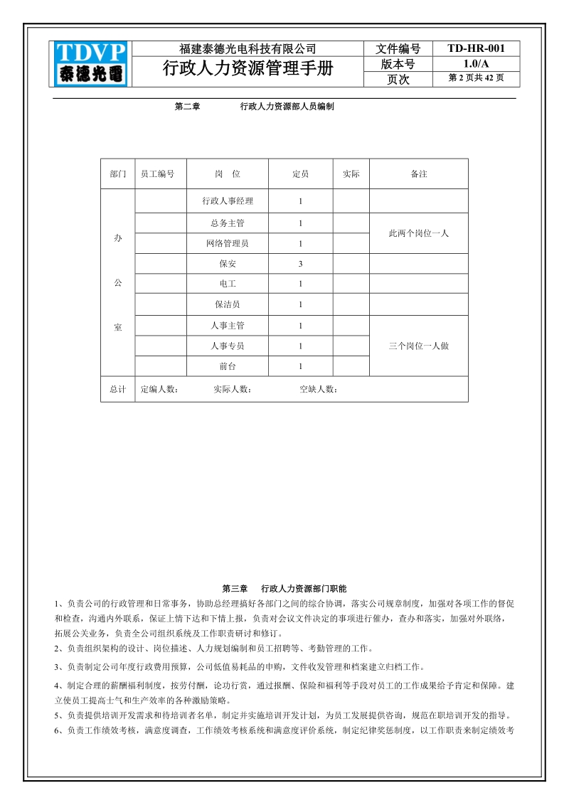 人力资源部流程手册.doc_第2页