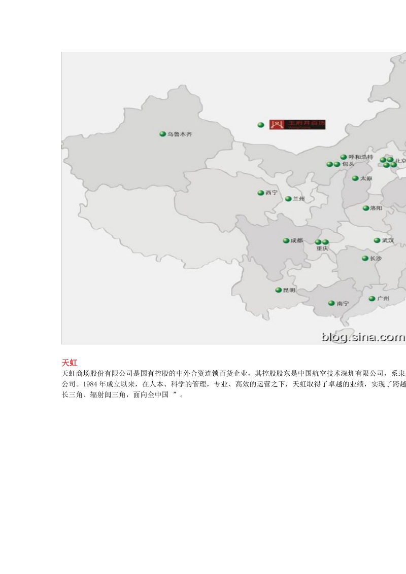 中国十大百货及购物中心分布.doc_第2页