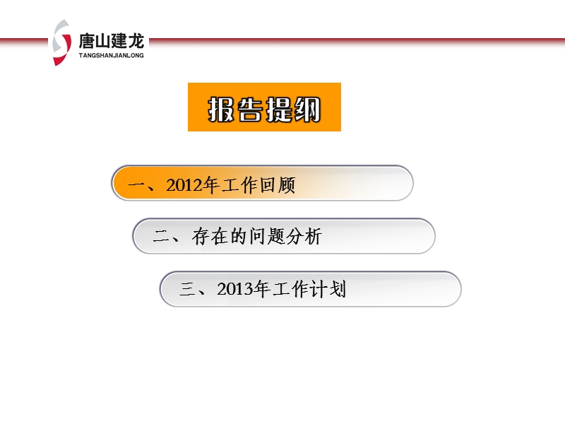 唐山建龙2012年工作总结及2013年工作计划.ppt_第2页