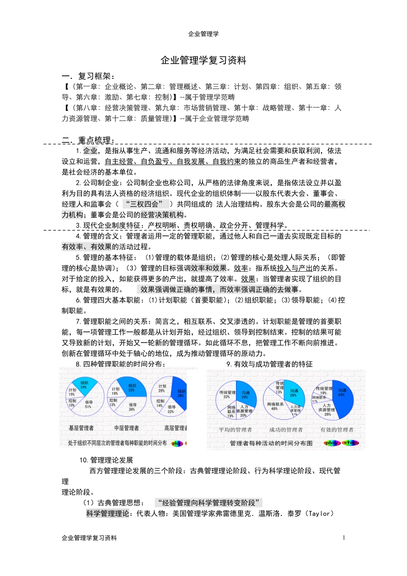 企业管理学复习资料.doc_第1页