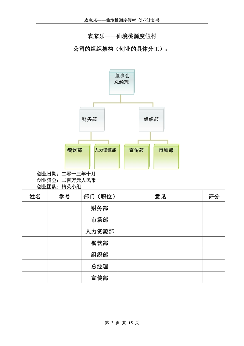 农家乐创业计划书.doc_第2页