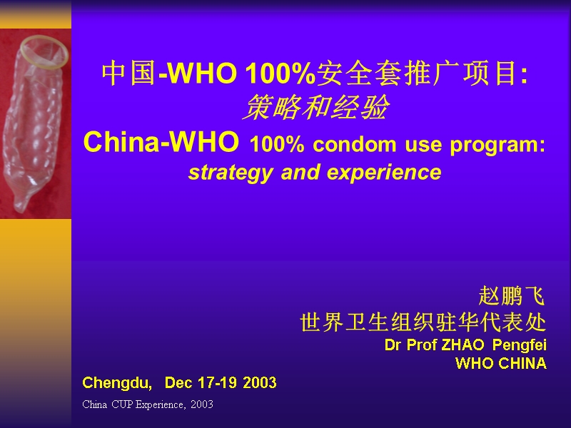 100%安全套推广项目.ppt_第1页