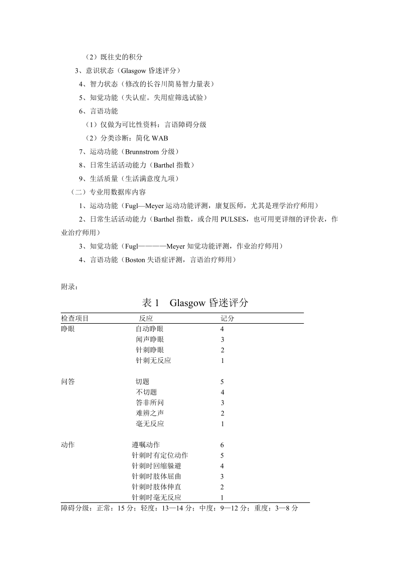 脑卒中康复评价数据库.doc_第3页