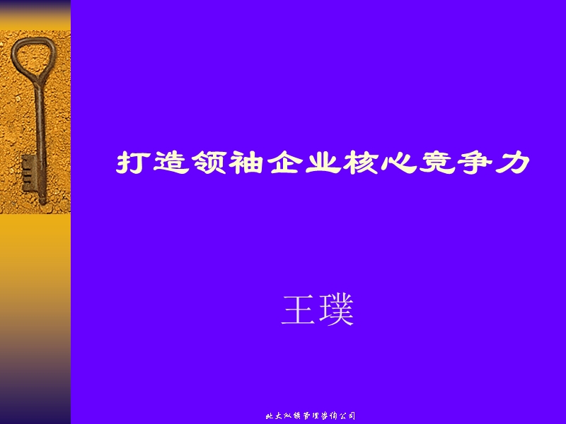 打造与培育核心竞争力经典实用课件：打造领袖企业核心竞争力.ppt_第1页