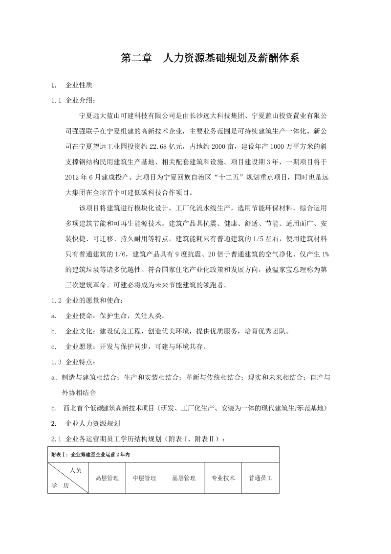 人力资源基础规划及薪酬体系.doc_第1页