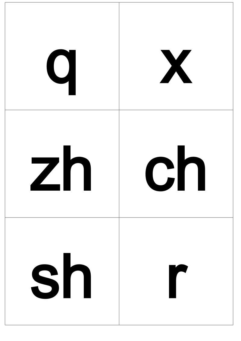 小学汉语拼音字母表卡片打印版.doc_第3页