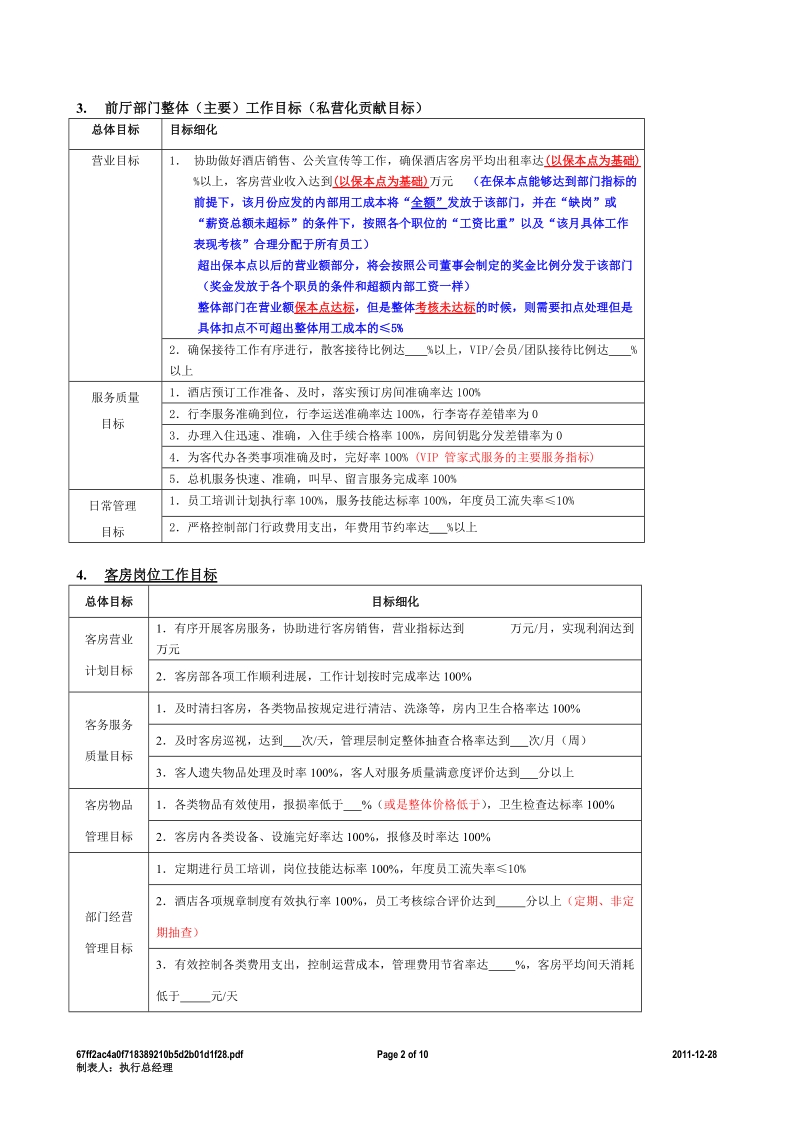 房务部细化管理与具体执行模板.doc_第2页