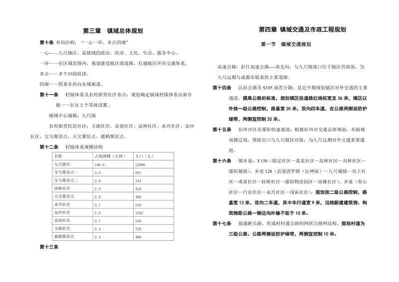 彭州市九尺镇总体规划文本.docx_第2页