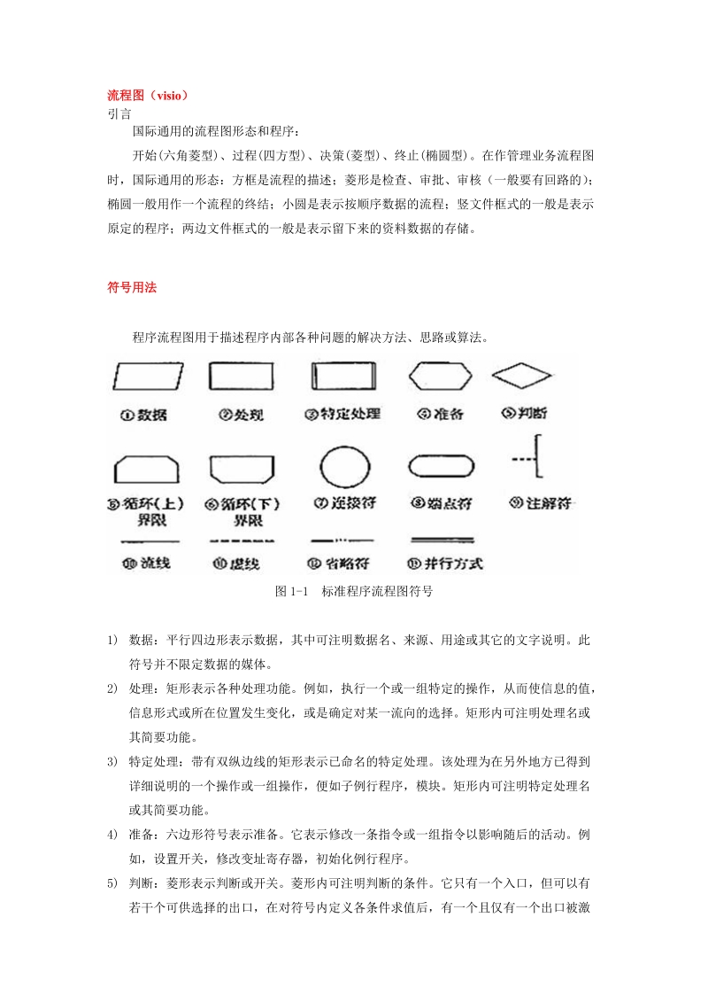 工作标准编制说明模板和visio流程图使用.doc_第2页