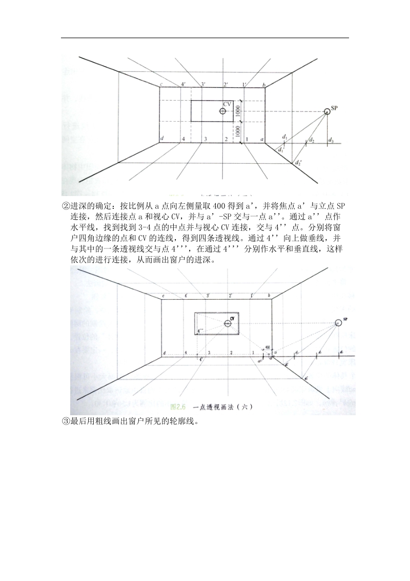 室内设计透视图中一点透视画法.doc_第3页