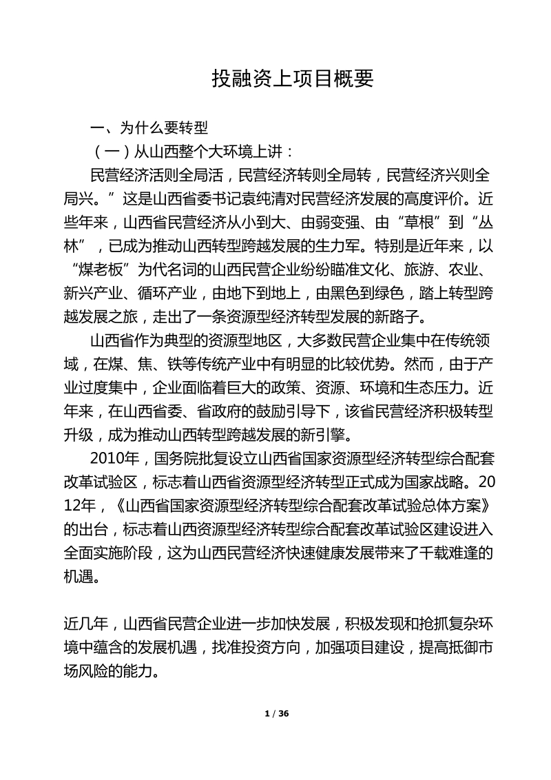 投融资上项目概要.doc_第1页