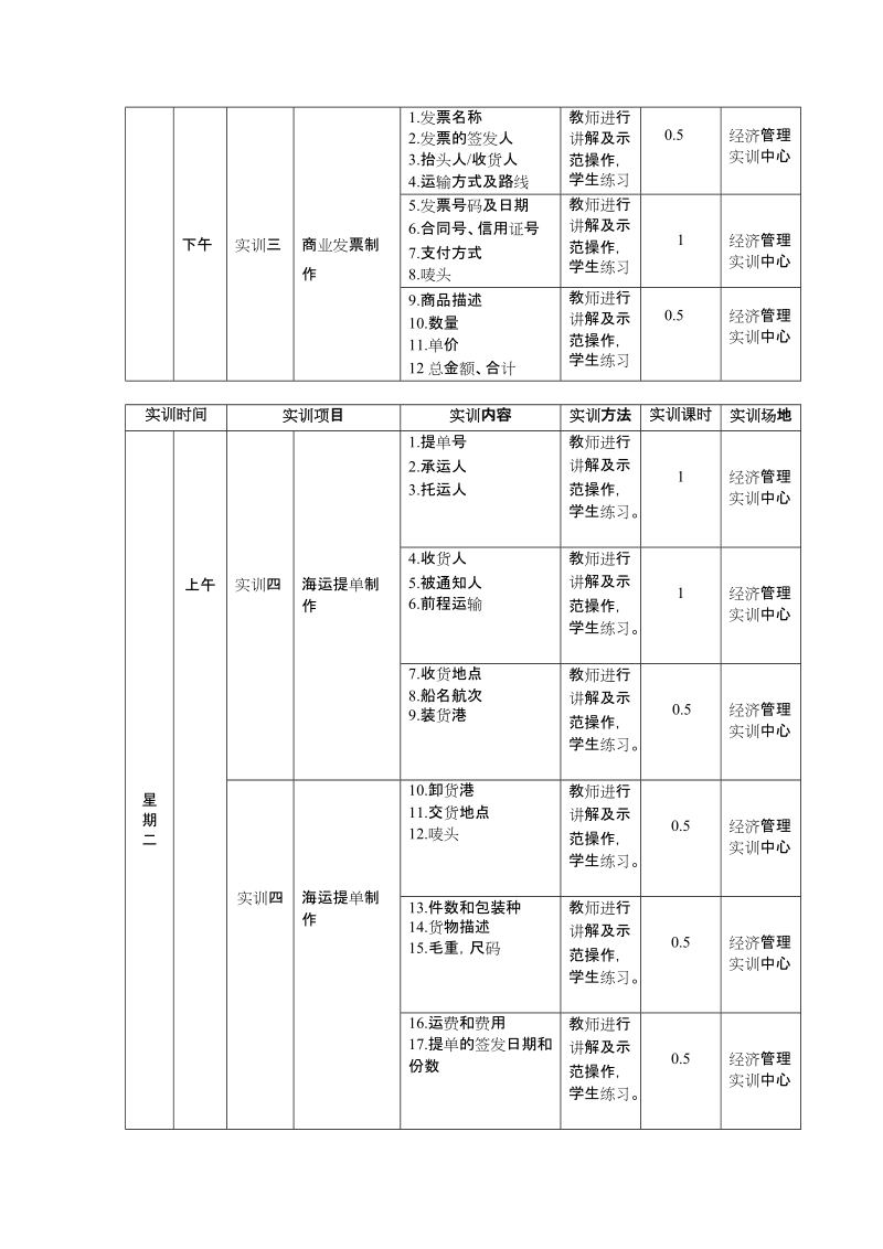 外贸单证实务实训指导书.doc_第3页