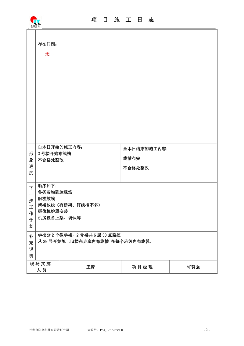 施工日志模板.doc_第2页