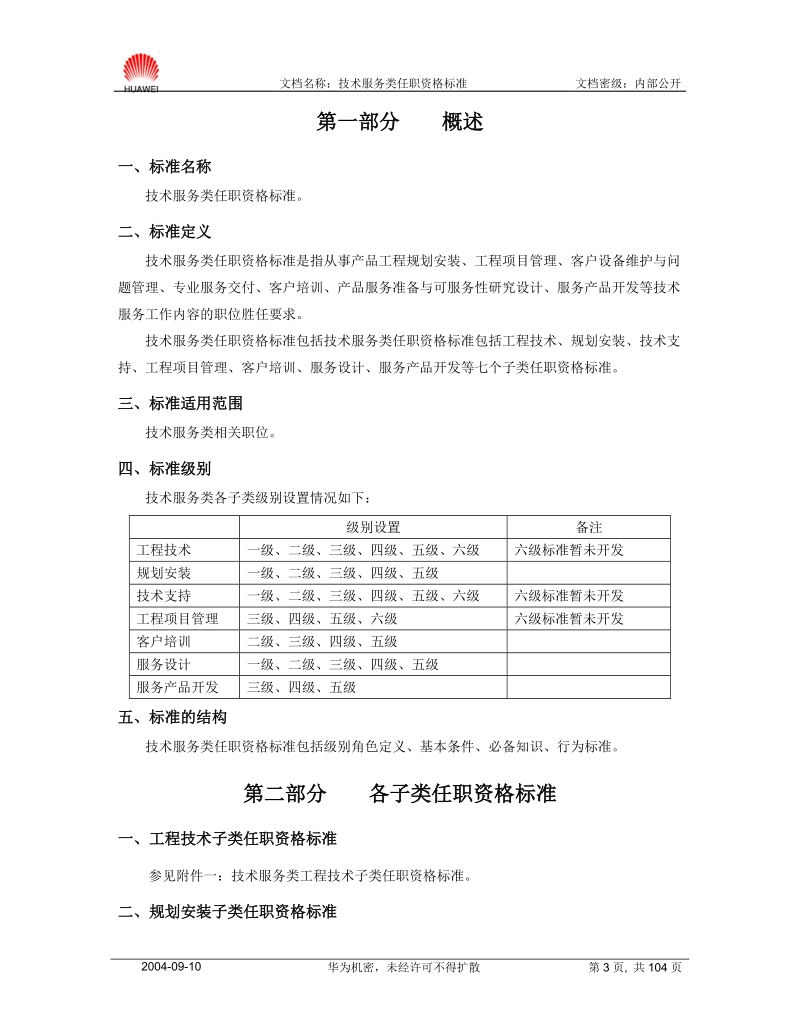 技术服务类任职资格标准（V2.0版）全套.doc_第3页